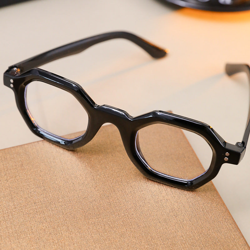 Damer moteriktig åttkantet brillestellet Skanto