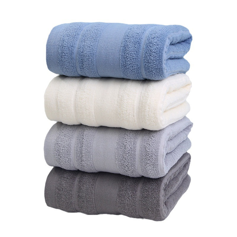Luksus frottéhåndkle med elegant stripemønster Skanto