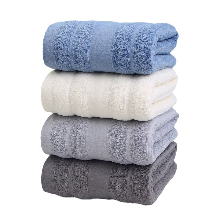 Luksus frottéhåndkle med elegant stripemønster Skanto