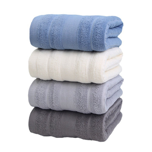 Luksus frottéhåndkle med elegant stripemønster Skanto