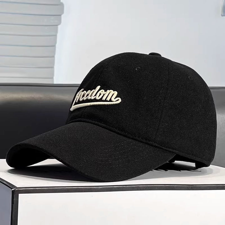 Herre Casual Freedom Brodert Baseball Cap Skanto