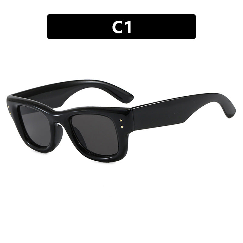 Women's fashionable sunglasses with wide, elegant frame and protective UV filter Skanto