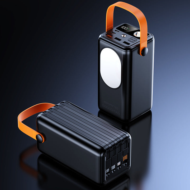 Bærbar powerbank med multifunksjonelt LED-lys og smart ladelys Skanto