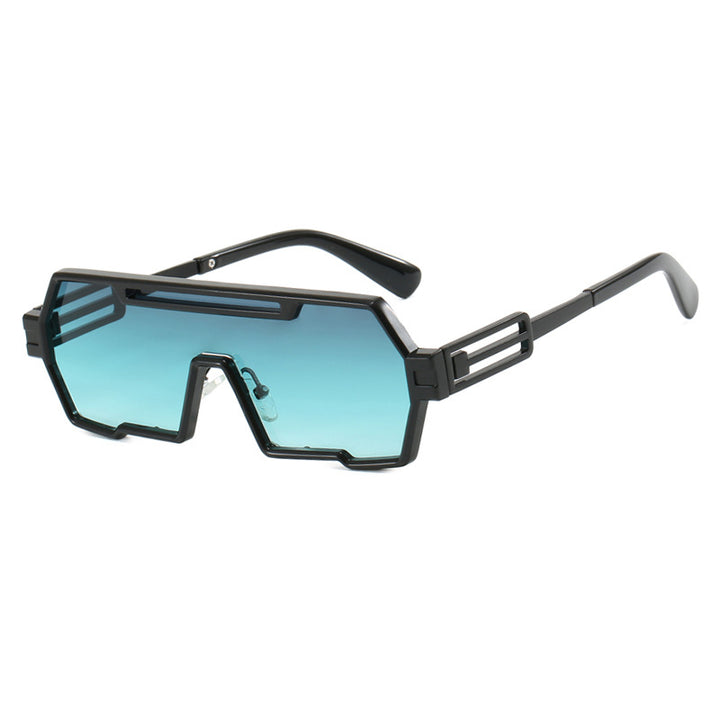 Women's futuristic sunglasses in striking hexagonal design Skanto
