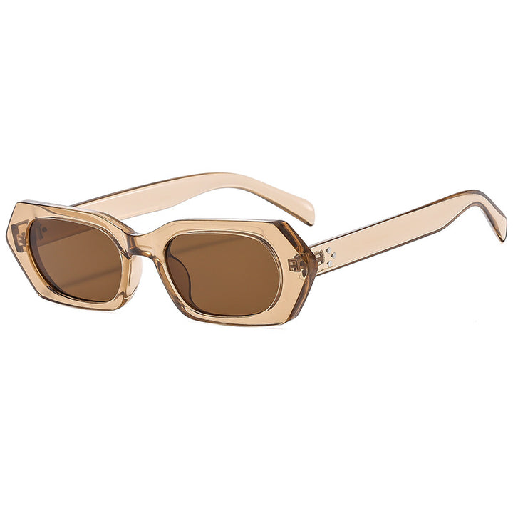 Dame Hexagon solbrille Skanto
