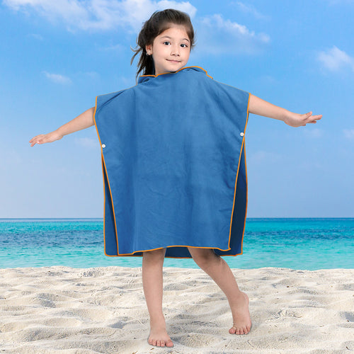 Girl's Swim Poncho Skanto