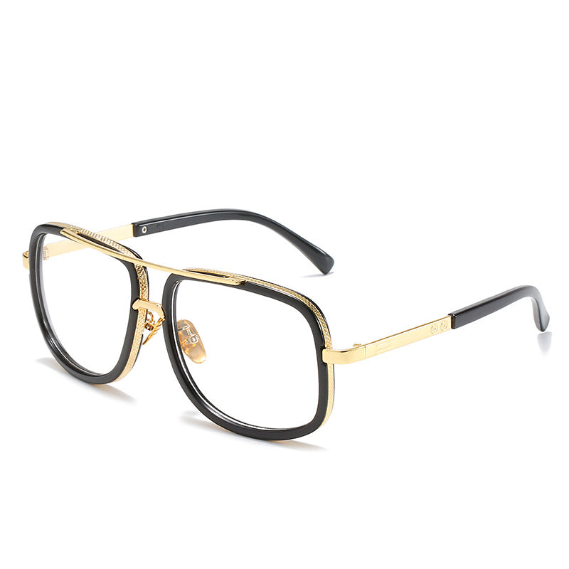Dame kvadratisk solbrille med luksuriøse detaljer Skanto