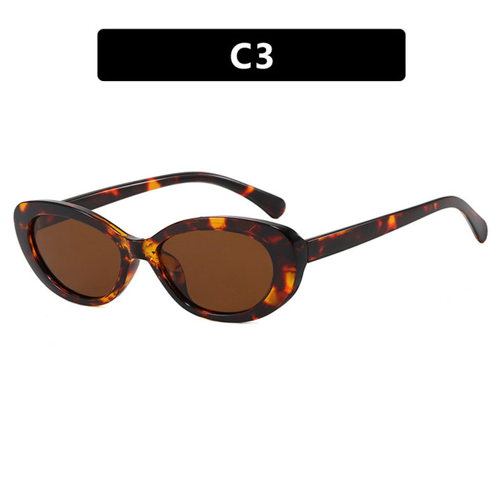 Women's Fashion Cat-Eye Sunglasses with UV Protection and Elegant Frame Skanto
