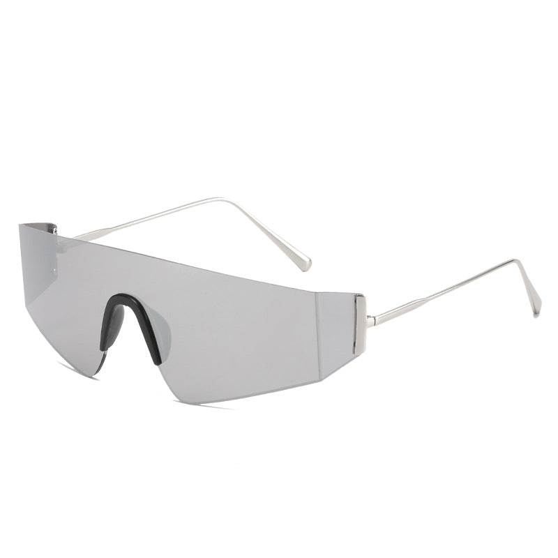 Dame futuristisk Oversized-solbrille Skanto