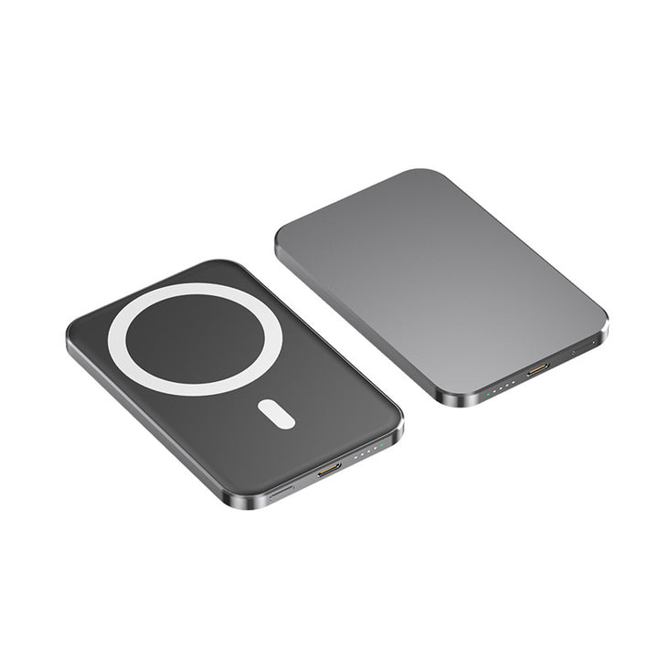 Bærbar magnetisk powerbank med høyhastighetslading Skanto