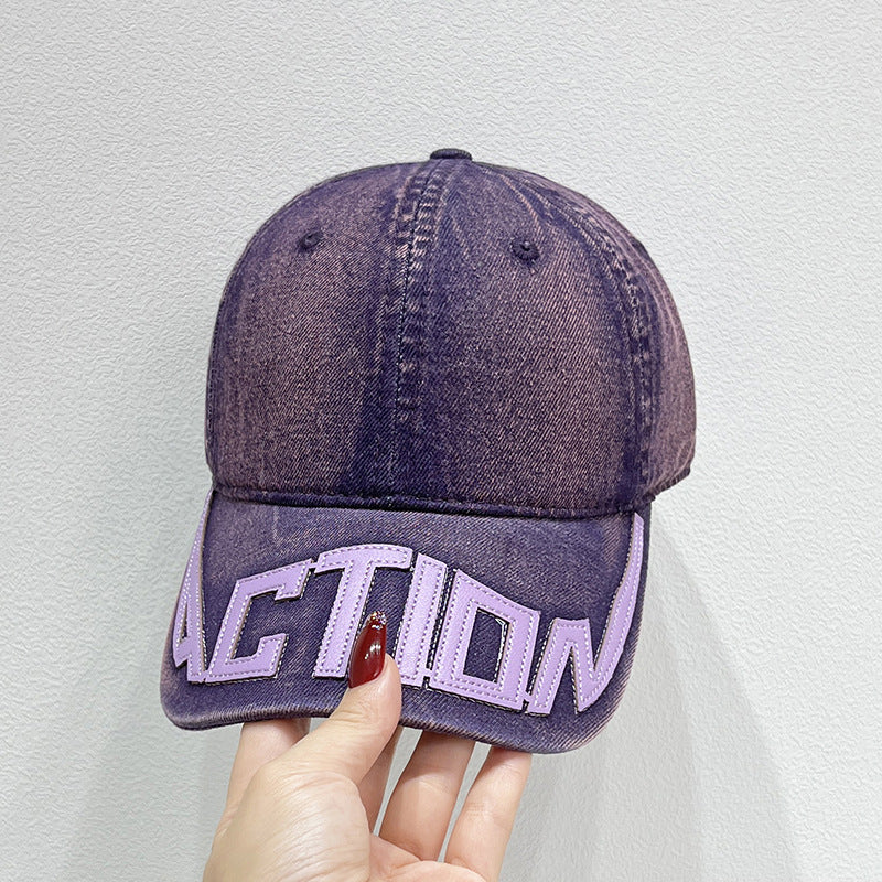 Unisex Stilig Denimbaserte Baseball Caps Skanto