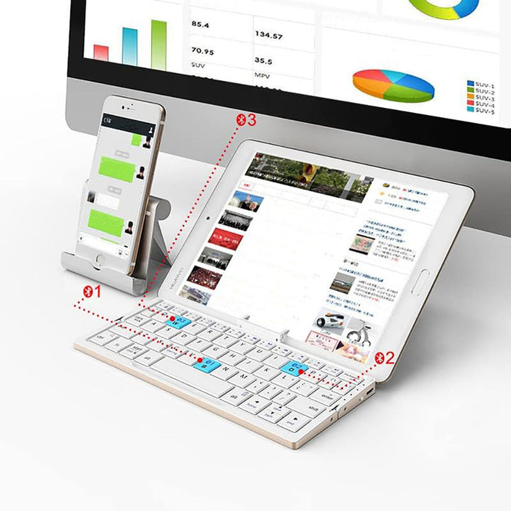 Skanto | Praktisk Mini Tastatur for Smartphones