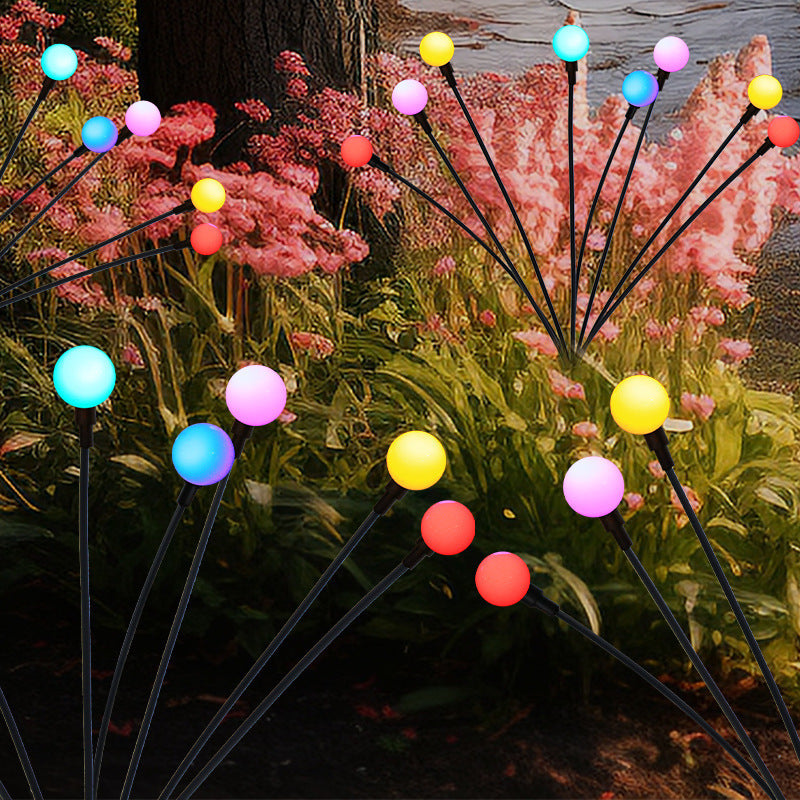 Dekorative LED fiberoptiske blomster stakebuketter Skanto