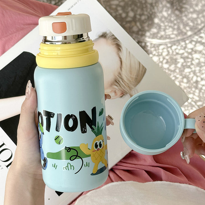 Damen Isolierflasche mit fröhlichem Tierdesign Skanto