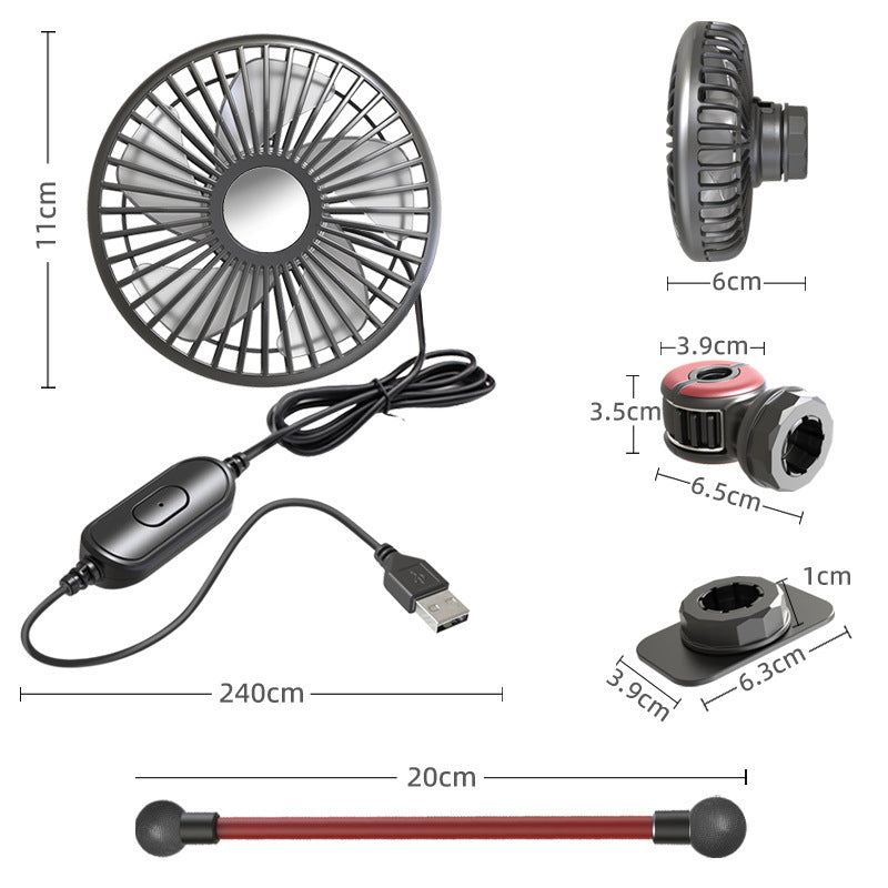 Bærbar Usb Vifte Skanto
