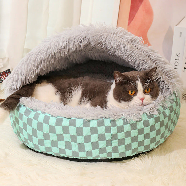 Rutete 2i1 Katt Cave Seng Skanto