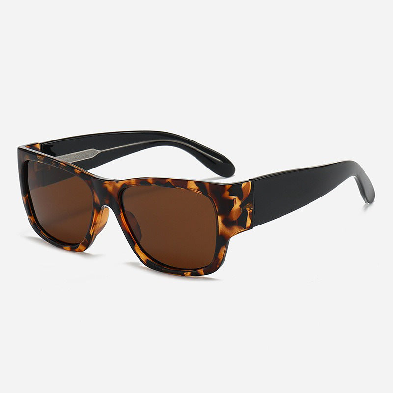 Herre Bold Square Frame Solbriller Skanto