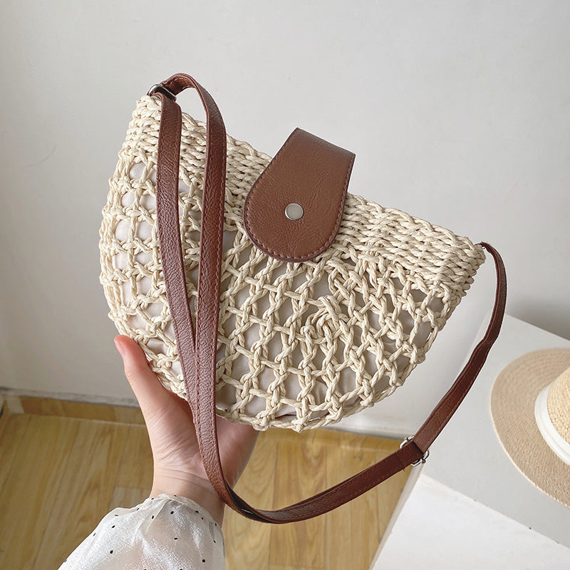 Handbag in modern net design Skanto