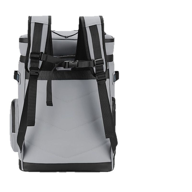 Unisex Nan Isotherm Backpack Cooler with Robust Base, Water-Repellent Surface, and Multiple Outer Pockets Skanto