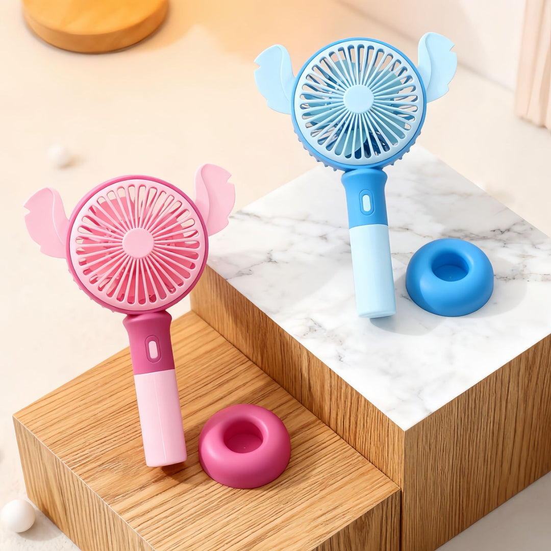Damer håndvifte med leken design Skanto