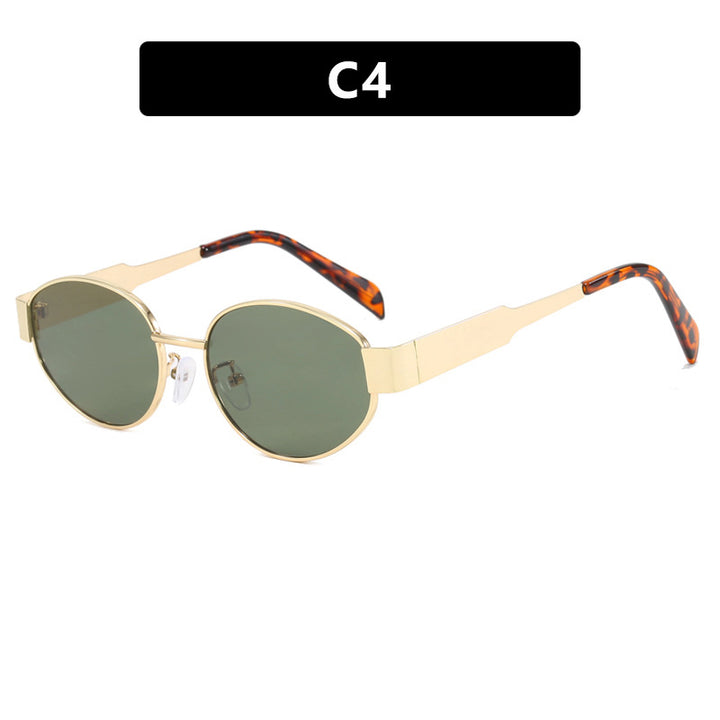 Women's fashionable sunglasses with innovative geometric design Skanto