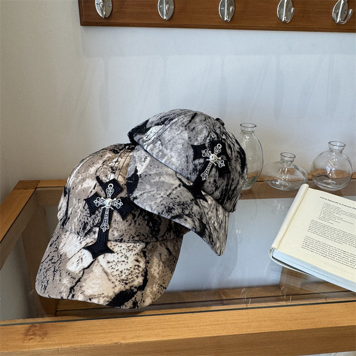 Herre Cross-Broderte Caps Skanto