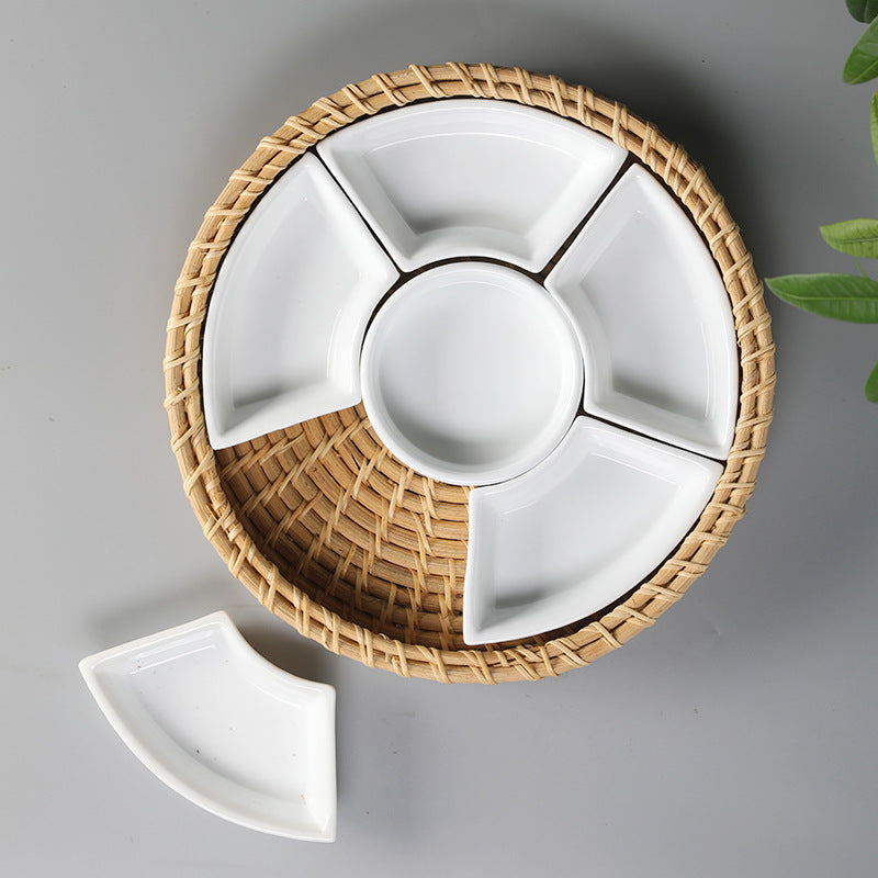 Unisex Serveringsbrett med separate rom Skanto