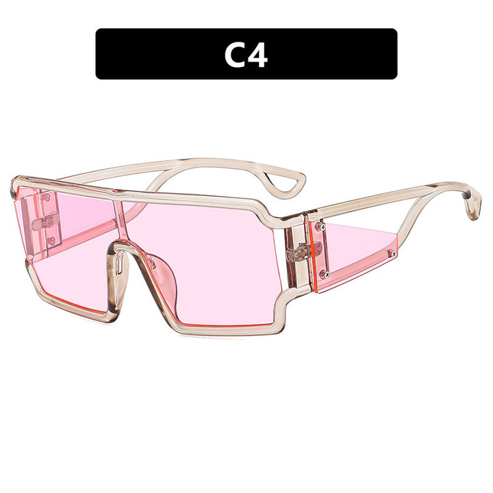 Women's Fashionable Sports Sunglasses with Futuristic Design Skanto