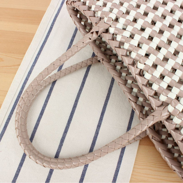 Large tote bag made of braided material Skanto