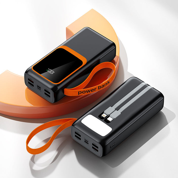 Bærbar Powerbank med Digital Skjerm og Multifunksjonelle Tilkoblinger Skanto