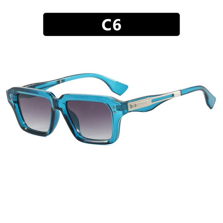 Women's Stylish Square Sunglasses with Luxurious Tortoiseshell Pattern and Durable Frame Skanto