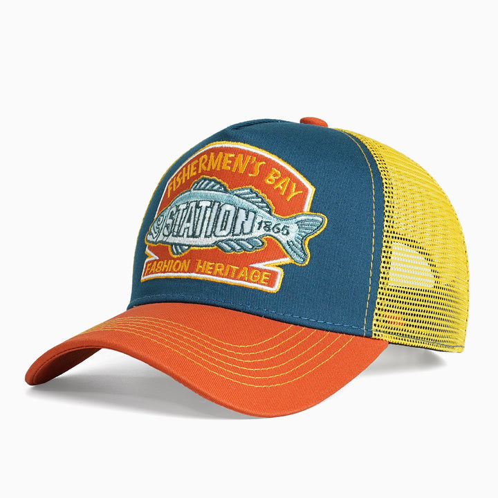 Dame Trucker Cap med fremragende broderidesign Skanto