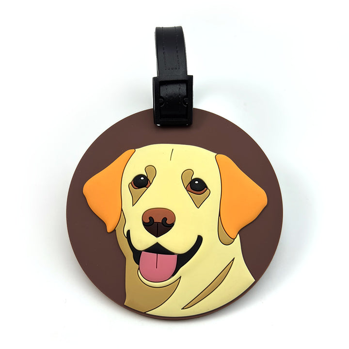 Unisex Cute Corgi Design Luggage Tag Skanto