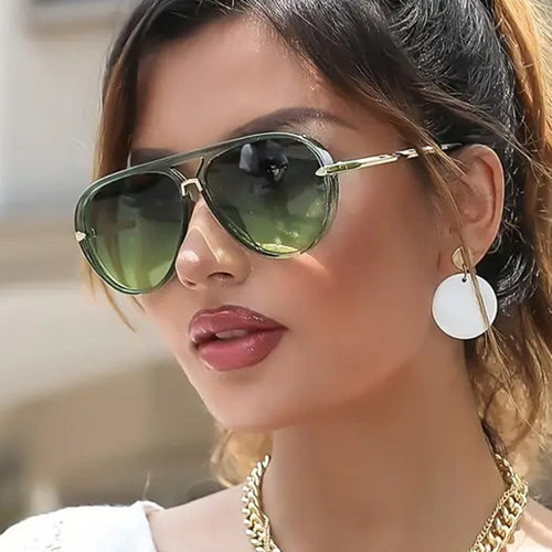 Women's pilot sunglasses with elegant design and UV protection Skanto
