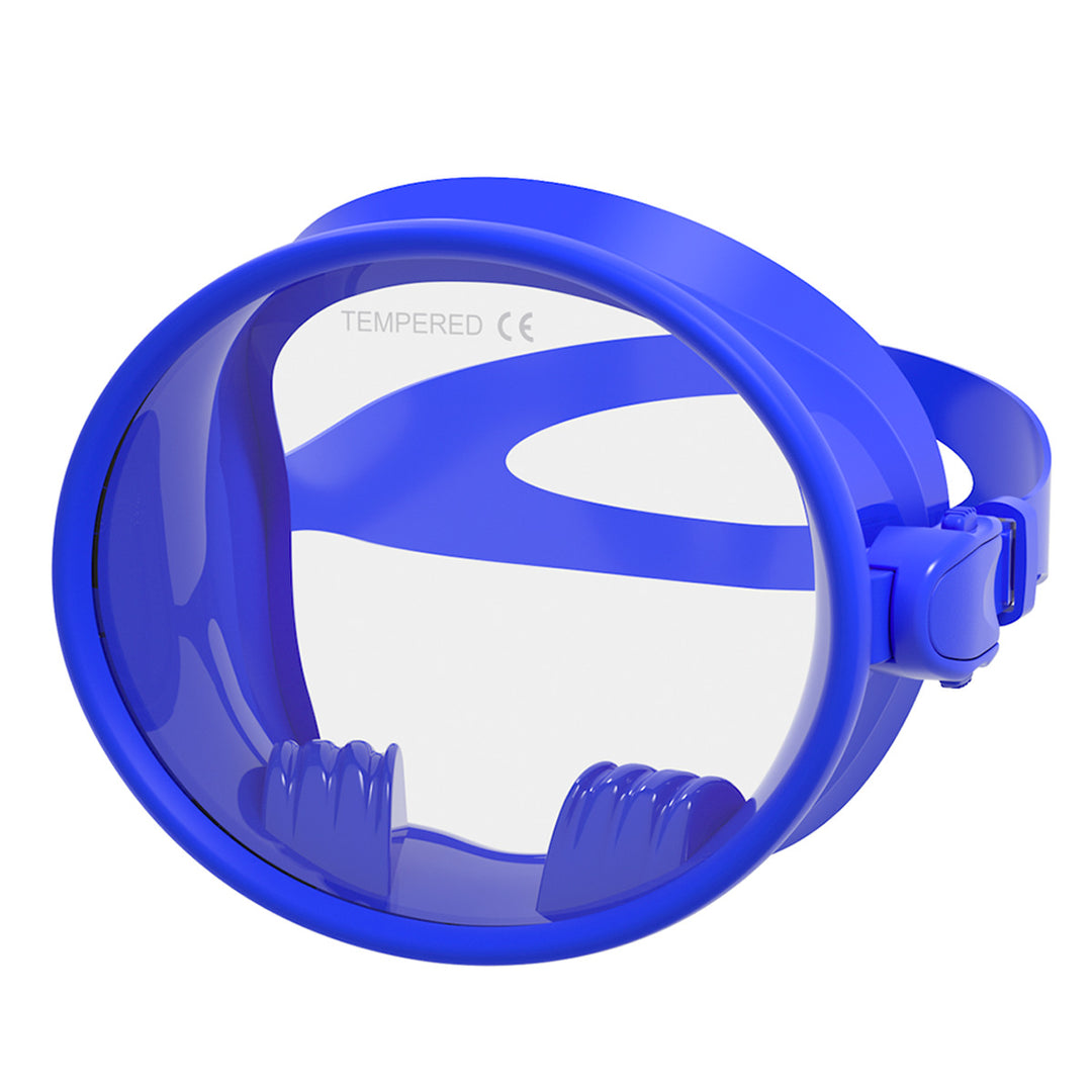 Svømme maske med ergonomisk silikontetning ring Skanto