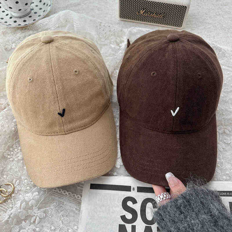 Kvinne Casual Denim Baseball Caps Skanto