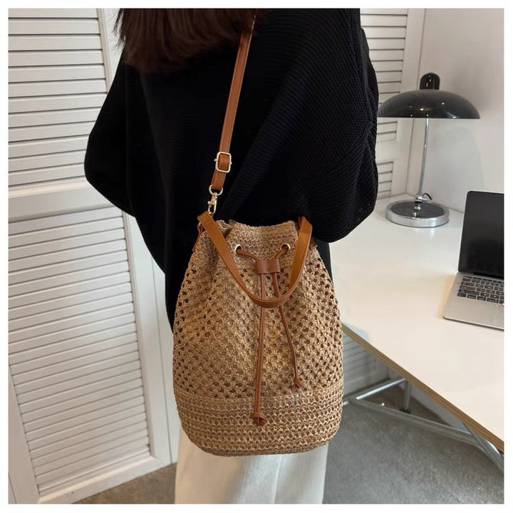 Skanto Casual Backpack Bag Made of Natural Material Skanto
