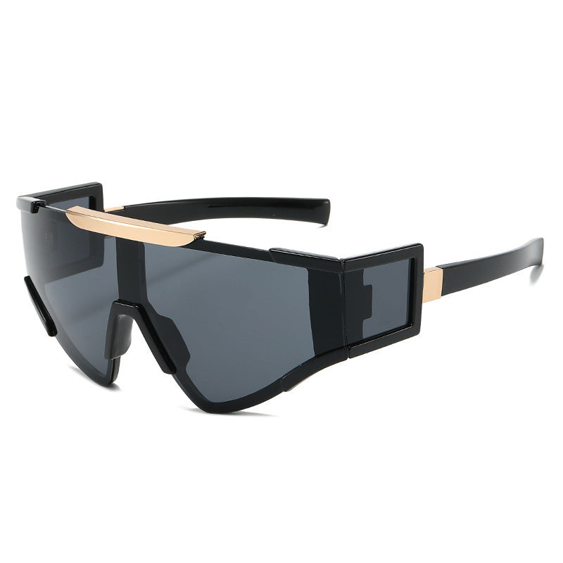 Men's Futuristic Shield Sunglasses Skanto