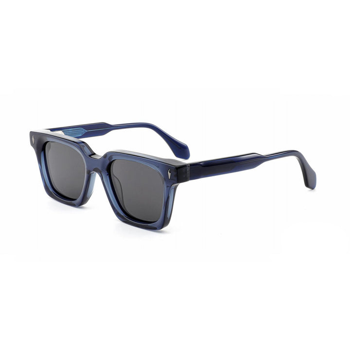 Dame klassisk kvadratisk solbrille med robust ramme og UV-beskyttelse Skanto
