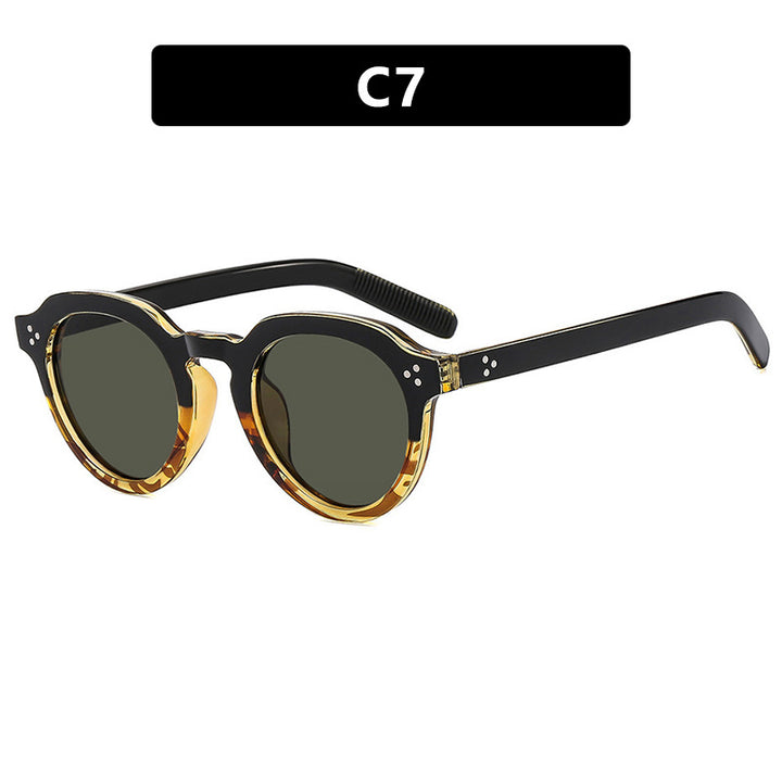 Women's stylish round glasses Skanto