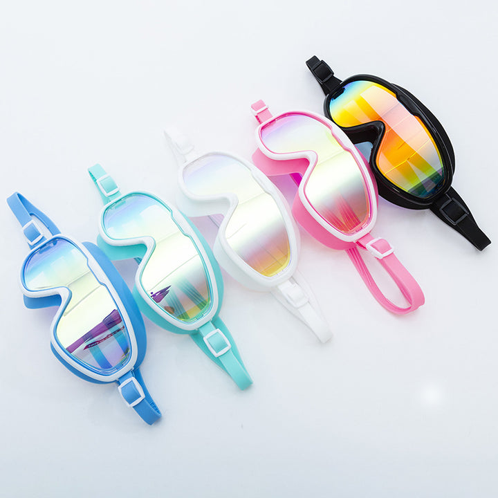 Ergonomisk svømmebrille med speilende synsfelt Skanto