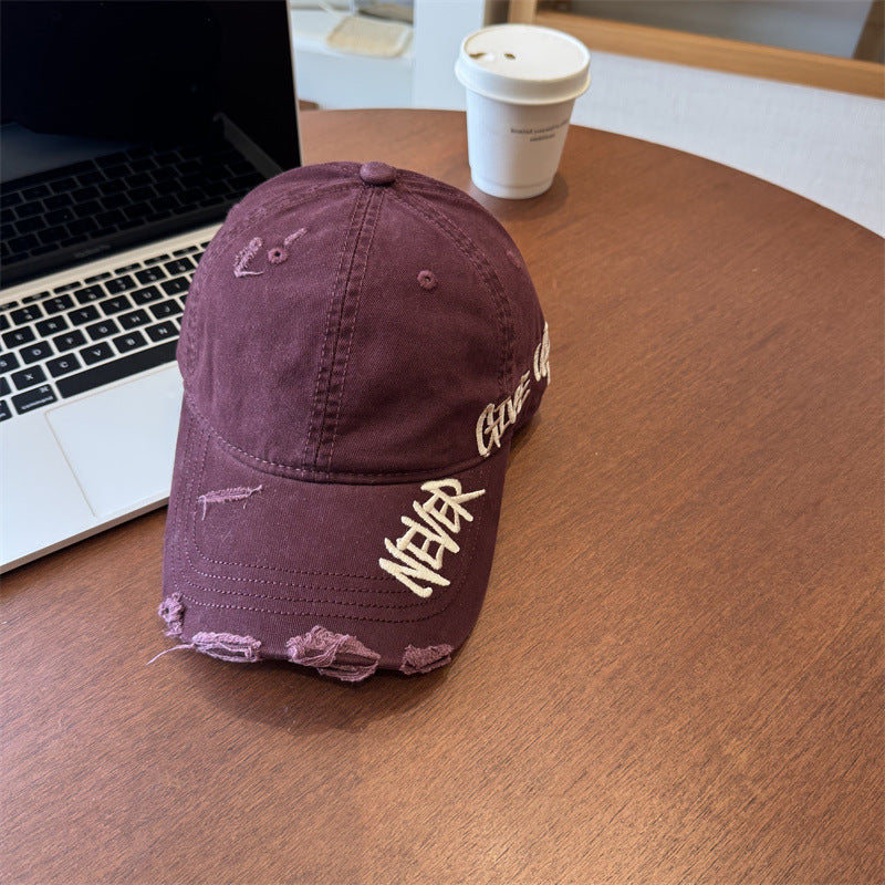 Unisex Slittet Grafisk Baseball Caps Skanto