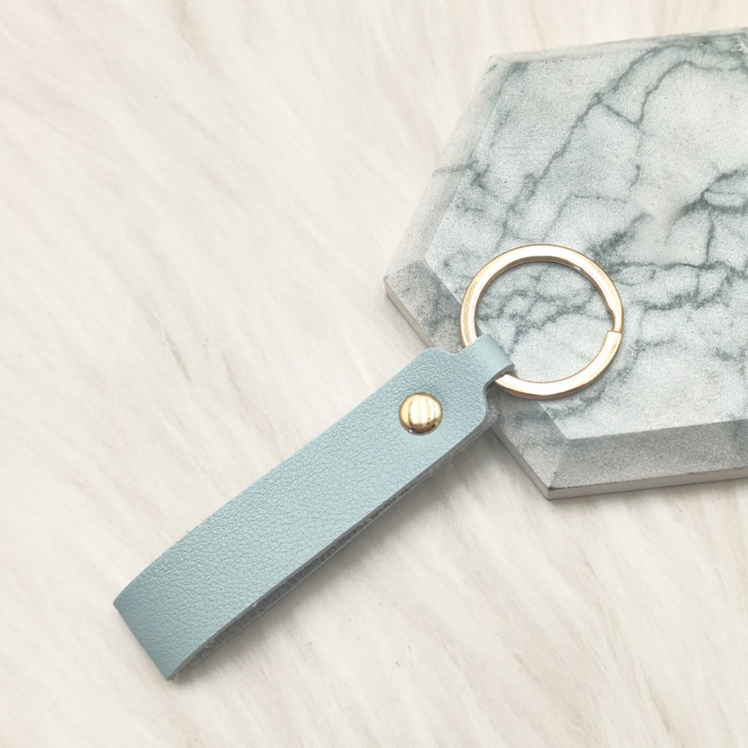 Unisex nøkkelring med elegant kunstskinndesign Skanto