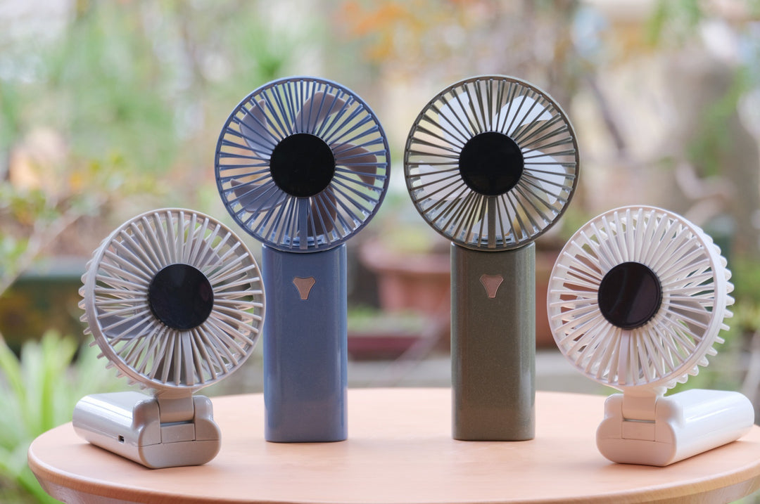 Unisex Bærbar Håndvifte med kraftig batteri og kompakt design Skanto