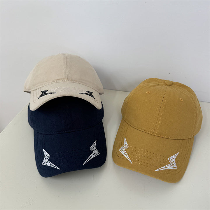 Herrebrodert avslappet baseballcap Skanto