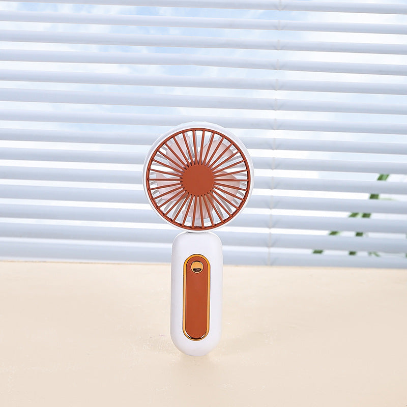 Unisex Bærbar Håndvifte med LED-skjerm og ergonomisk grep Skanto