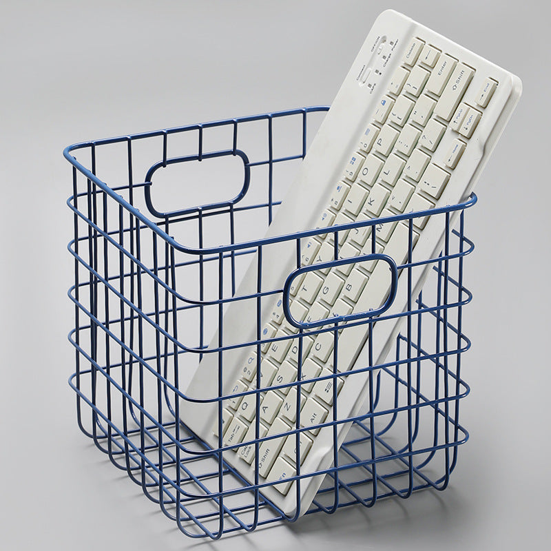 Unisex trådinndelingskurv med ergonomiske håndtak Skanto