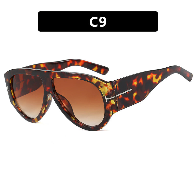 Women's fashionable retro-style oversized sunglasses Skanto