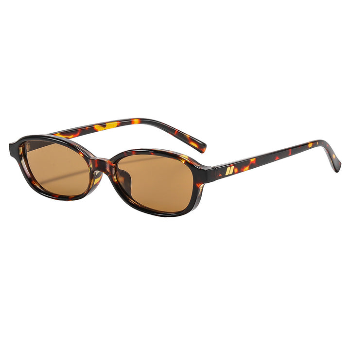 Women's fashionable sunglasses in stylish oval design with UV protection Skanto