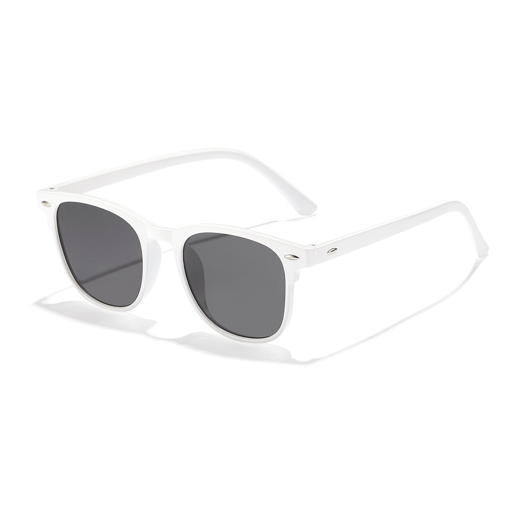 Dame trendy Gjennomsiktig Solbrille Skanto